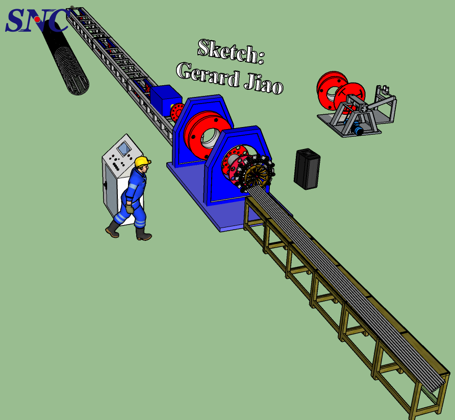 Efficacité de la machine à souder pour la fabrication de cages en acier