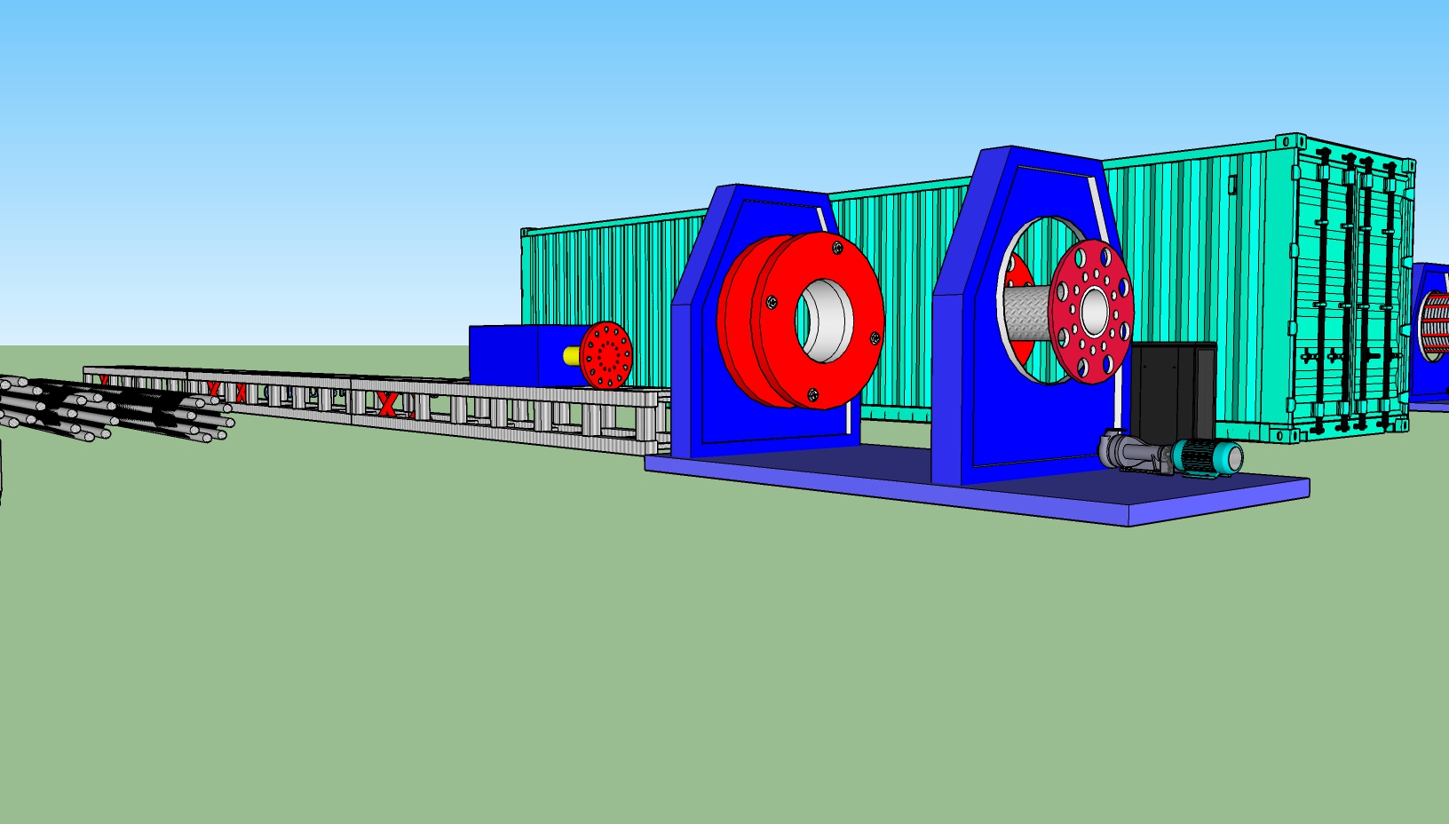 Exigences du site pour l'installation d'une soudeuse à cage automatique